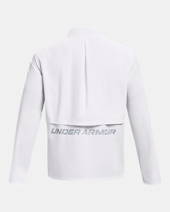 Men's UA Launch Jacket in White image number 9